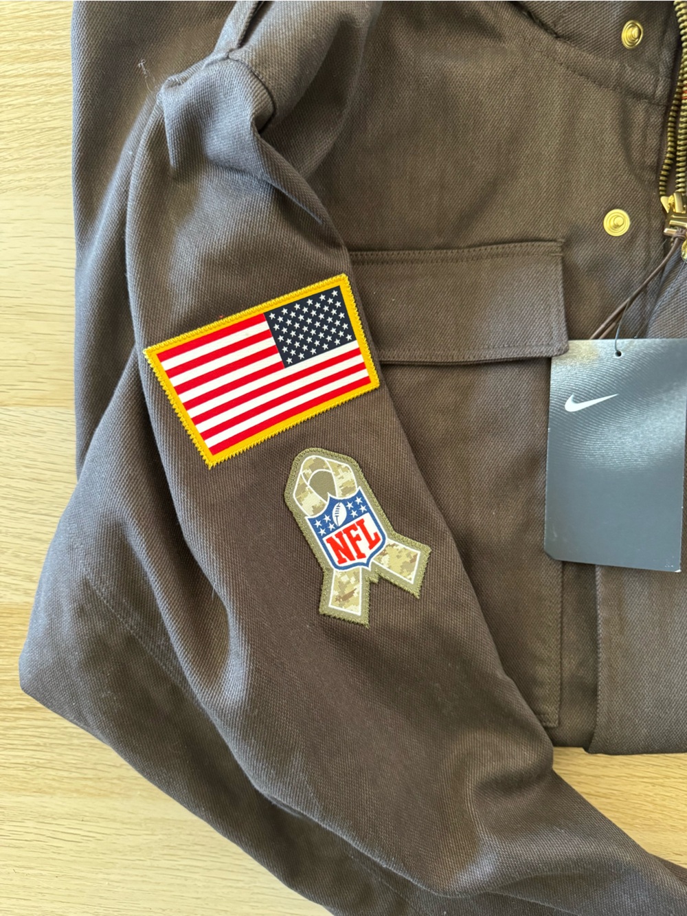 Nike New York Giants Salute to Service Sideline Jacket - New With Tags (Size M) - Picture 2 of 9